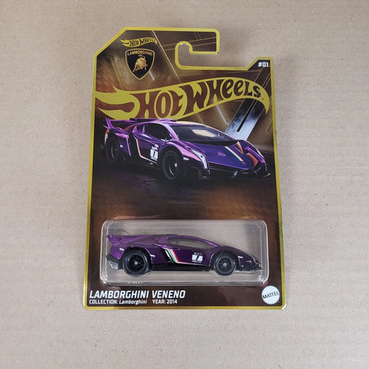 Hot Wheels NFTGarage Lamborghini Veneno Purple (See Picture)