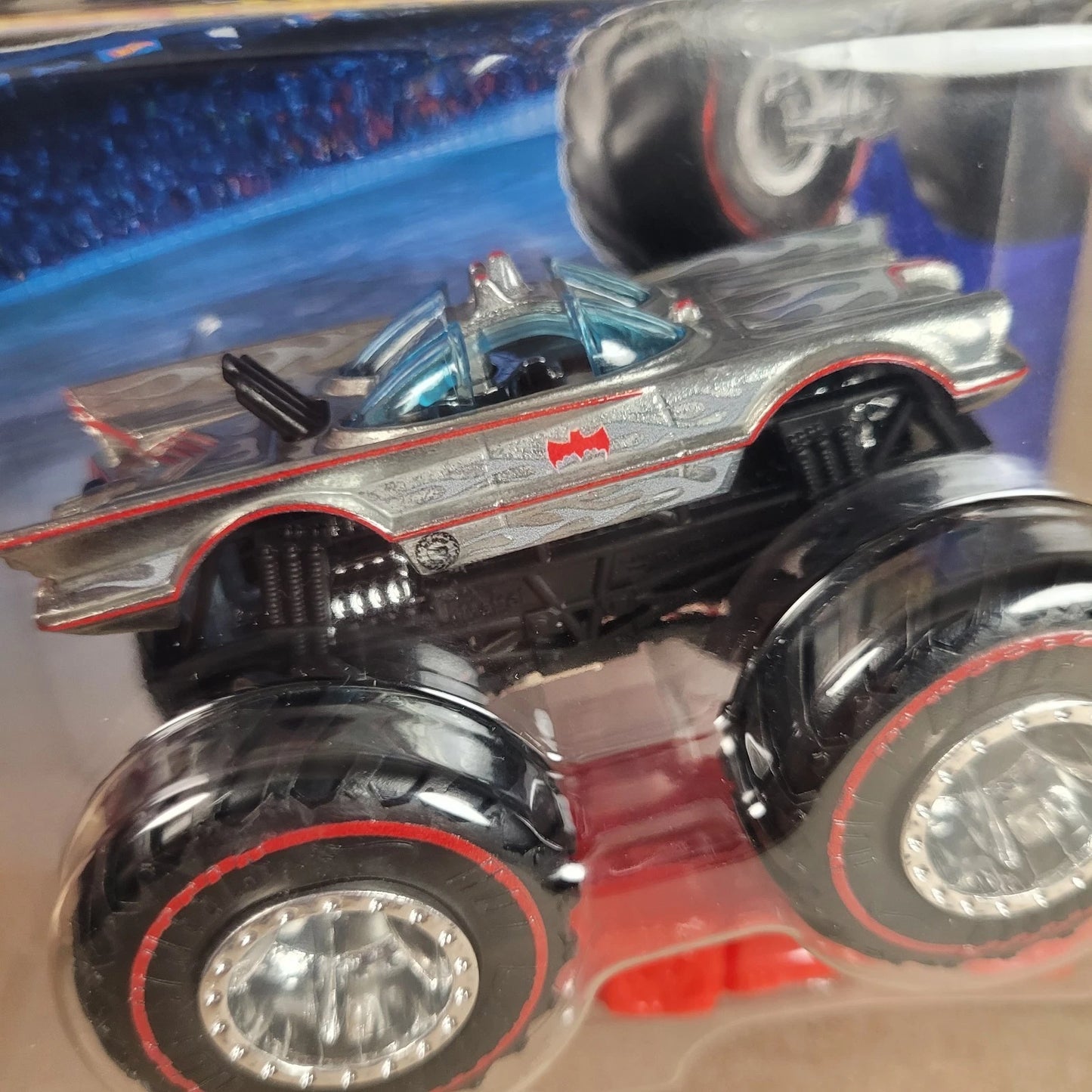 2025 Hot Wheels Monster Trucks Treasure Hunt Batman Batmobile ZAMAC TV Series FYJ44