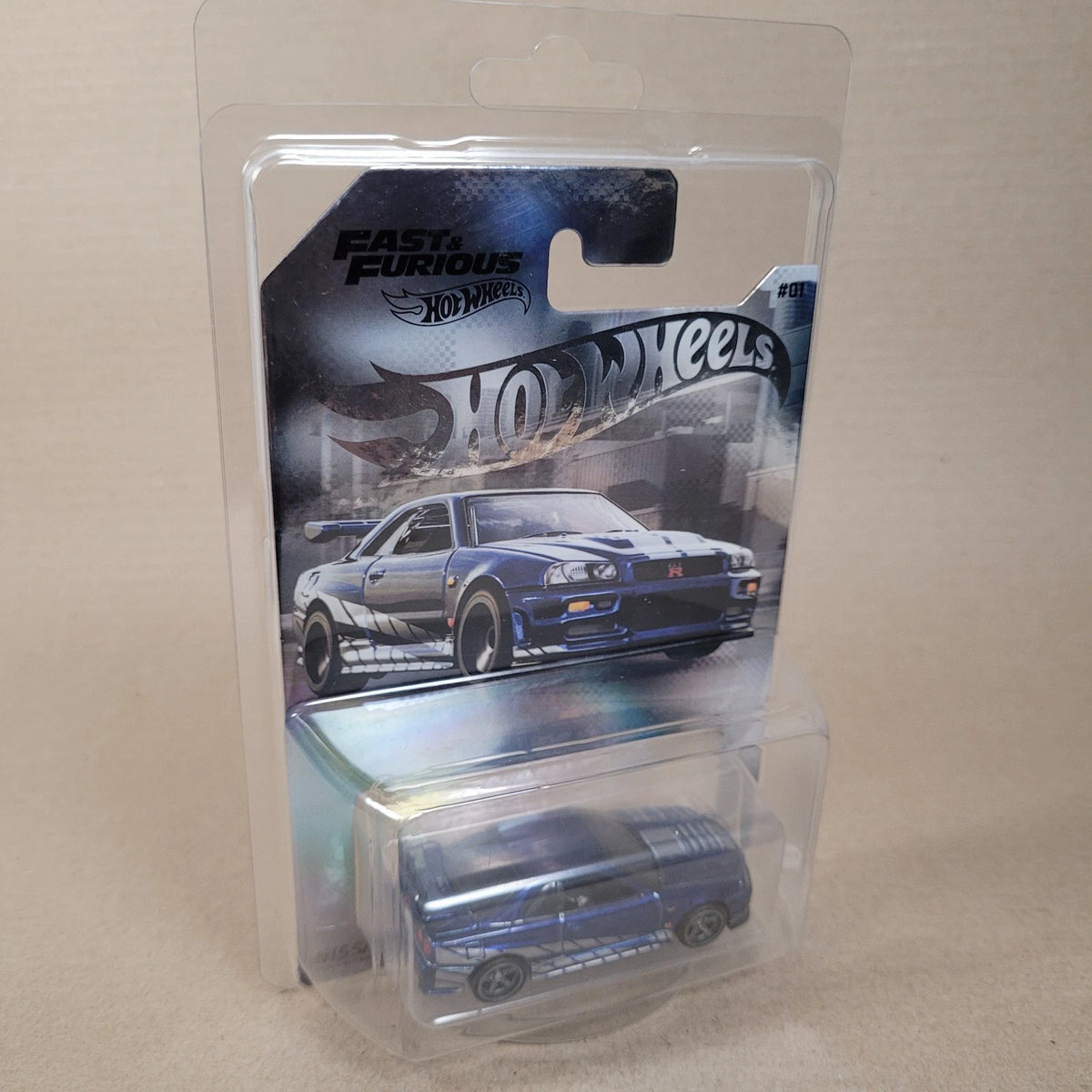 Hot Wheels NFTGarage Fast And Furious Nissan Skyline GT-R BNR34