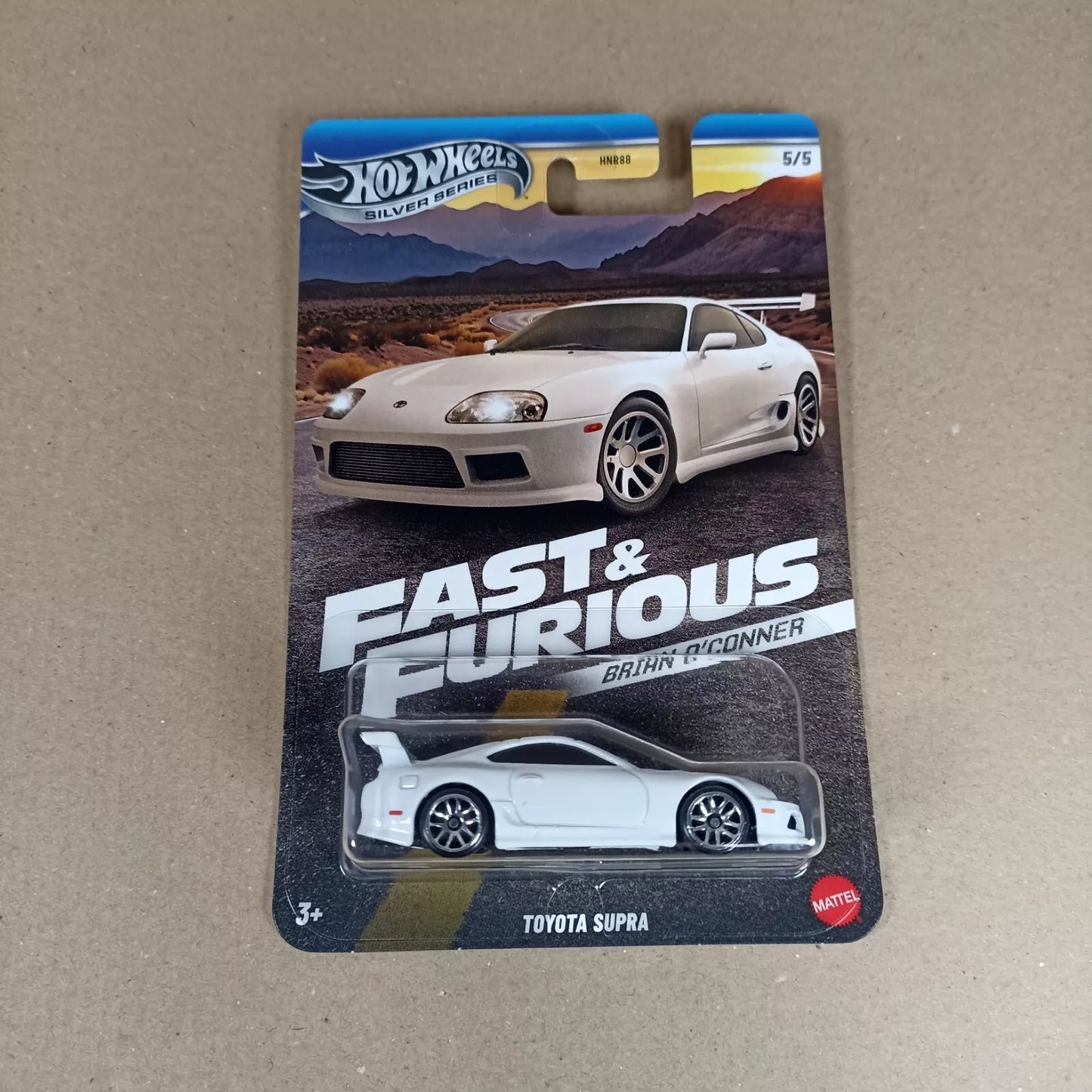 Hot Wheels Fast And Furious Brian O'Conner New Full Set - Supra Eclipse Skyline HNR88