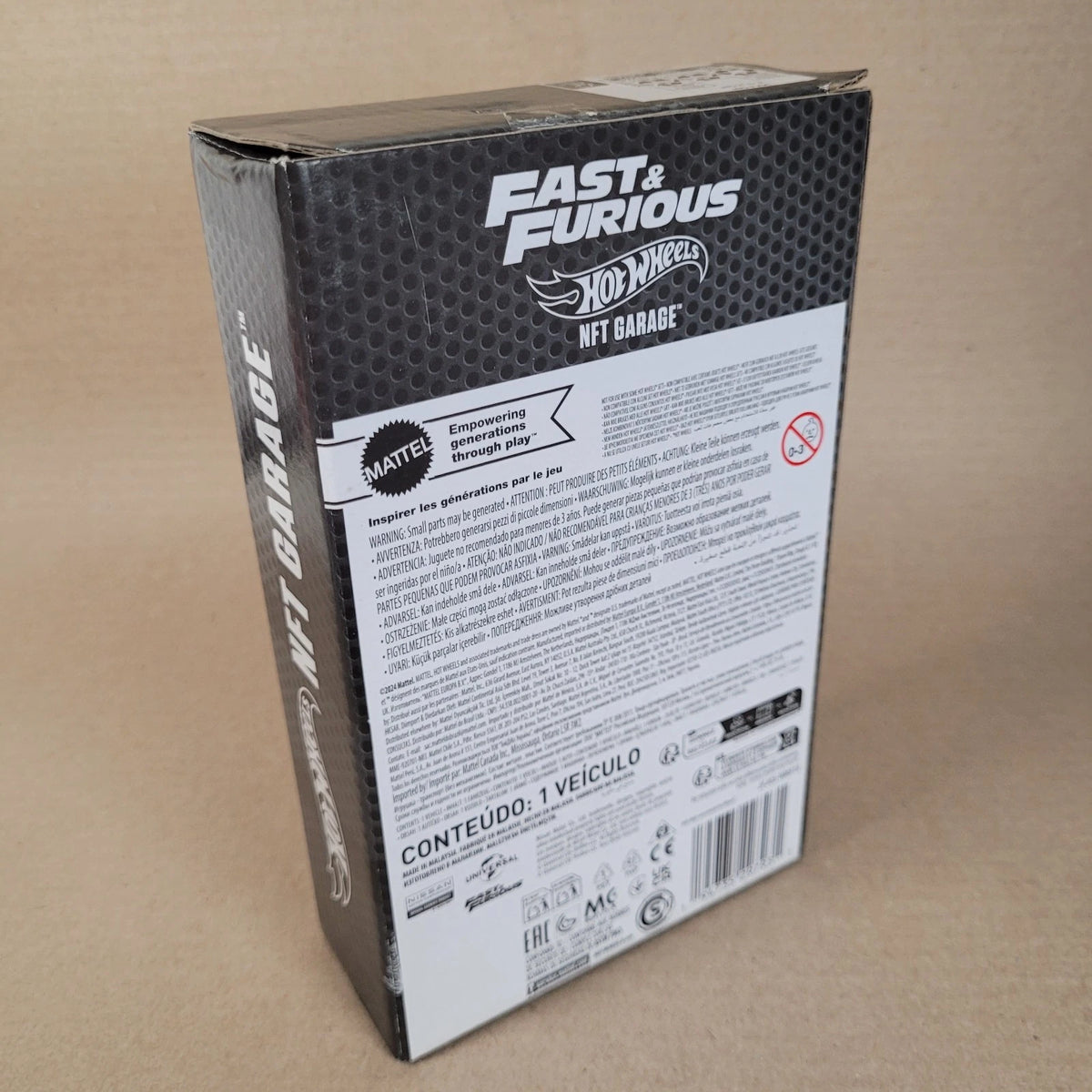 Hot Wheels NFTGarage Fast And Furious Nissan Skyline GT-R BNR34