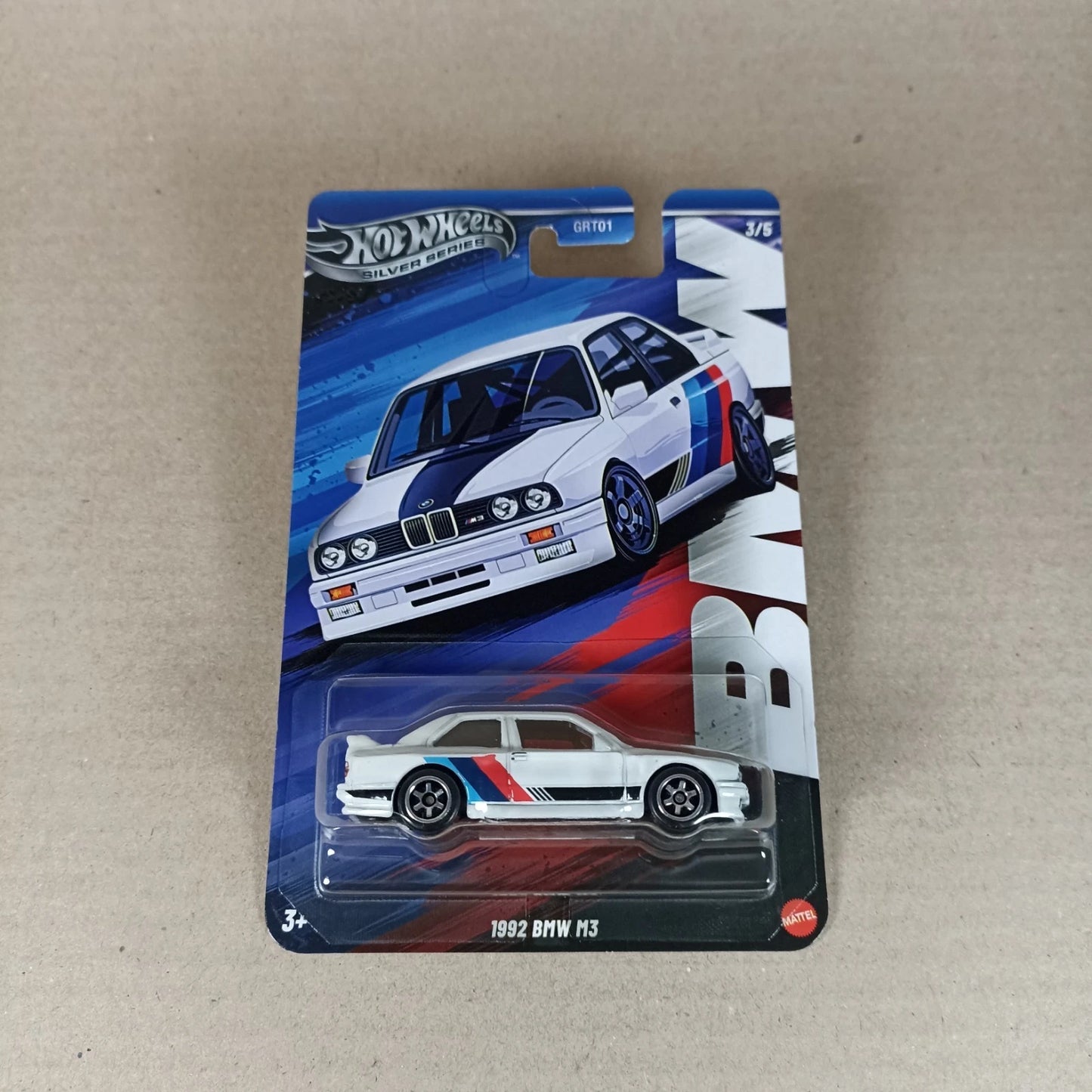 Hot Wheels BMW 2025 Silver Series Complete Set Of 5 M1 M2 M3 M4 M5 GRT01