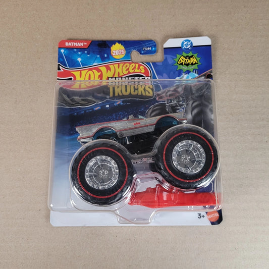 2025 Hot Wheels Monster Trucks Treasure Hunt Batman Batmobile ZAMAC TV Series FYJ44