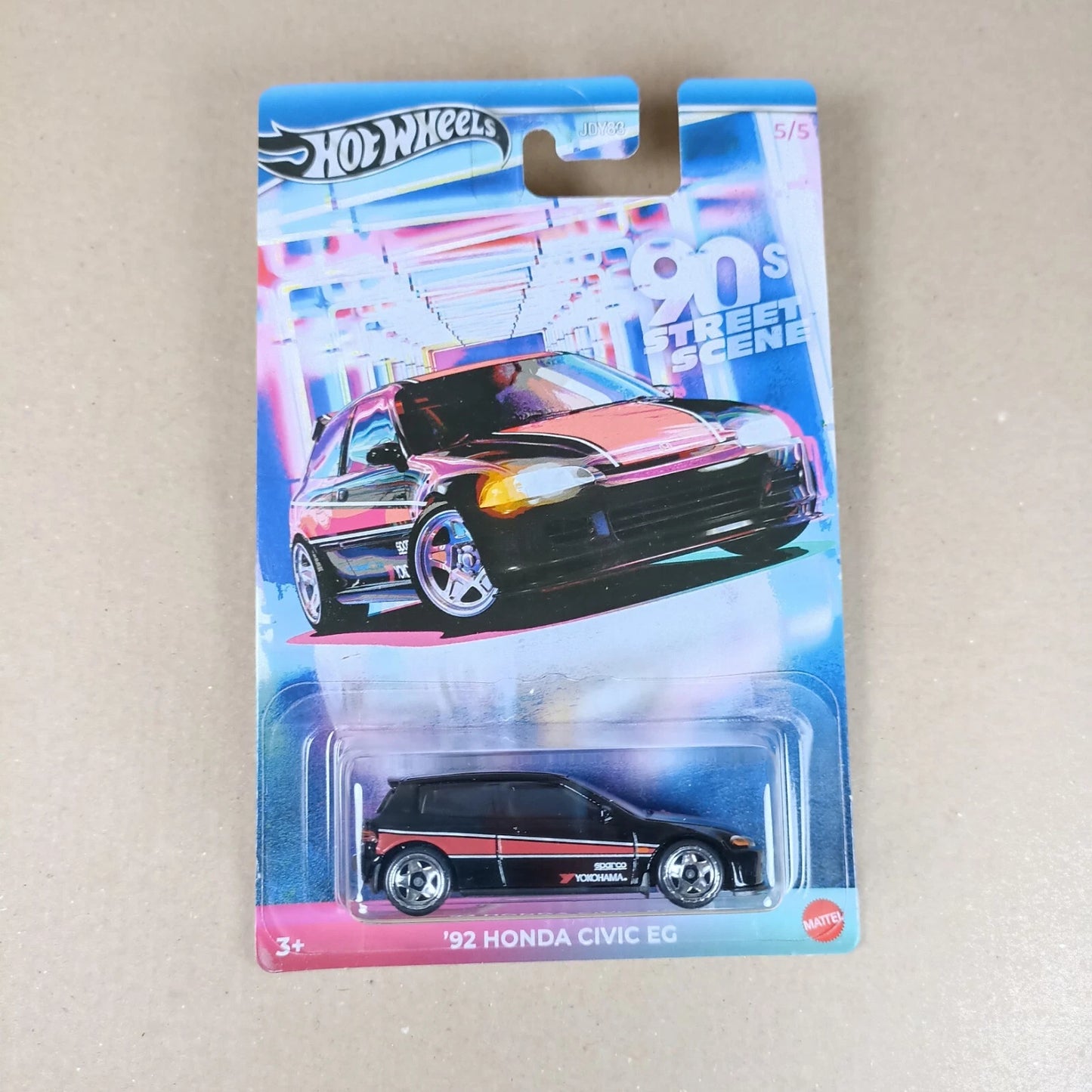 Hot Wheels 90s Street Scene Complete Set Of 5 Car - Mitsubishi Nissan Celica JDY83