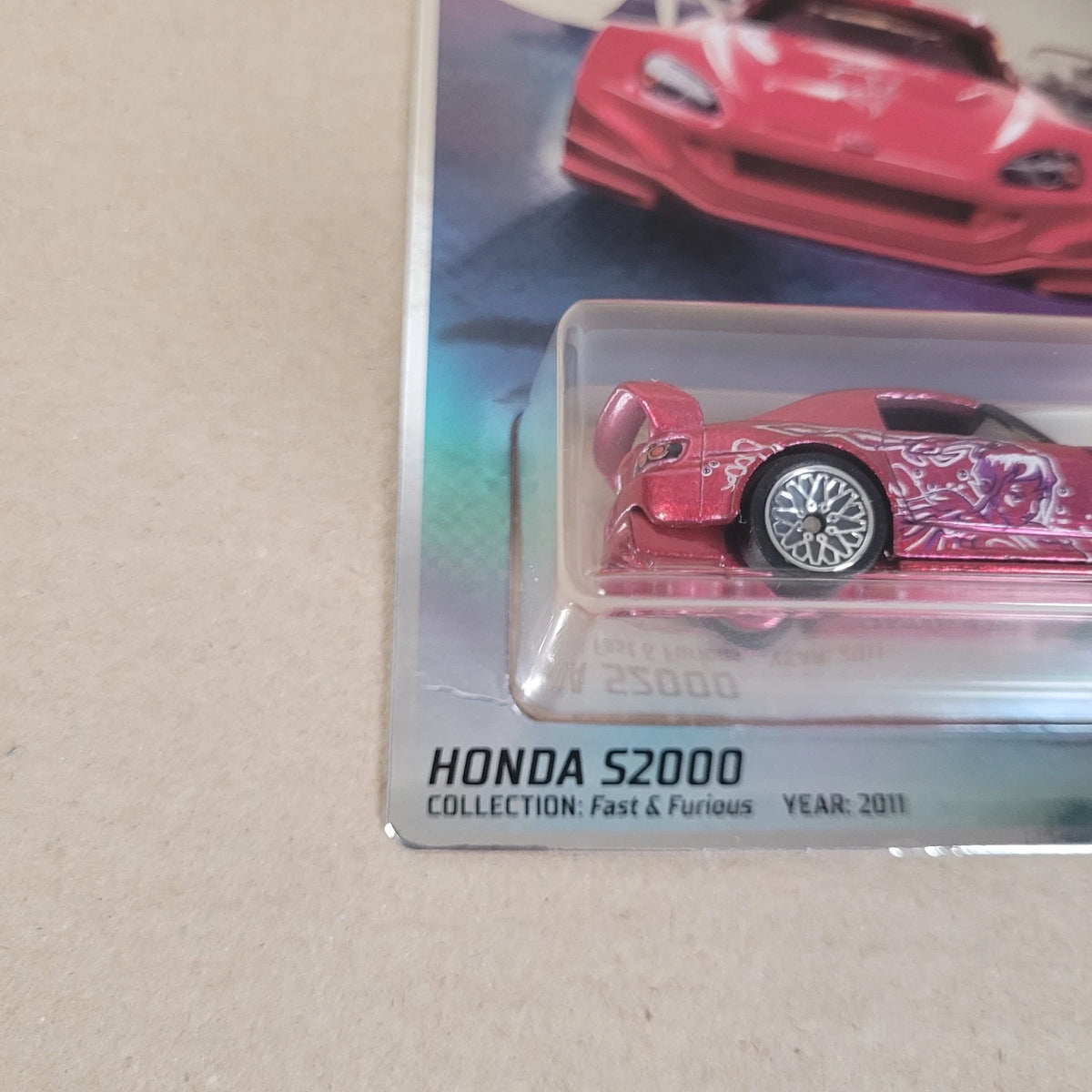 Hot Wheels NFTGarage Fast And Furious Nissan Honda S2000 Pink Spectraflame