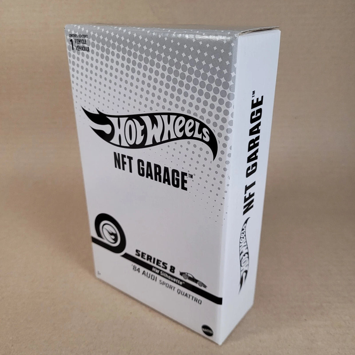 Hot Wheels NFTGarage 84 Audi Sports Quattro Blue