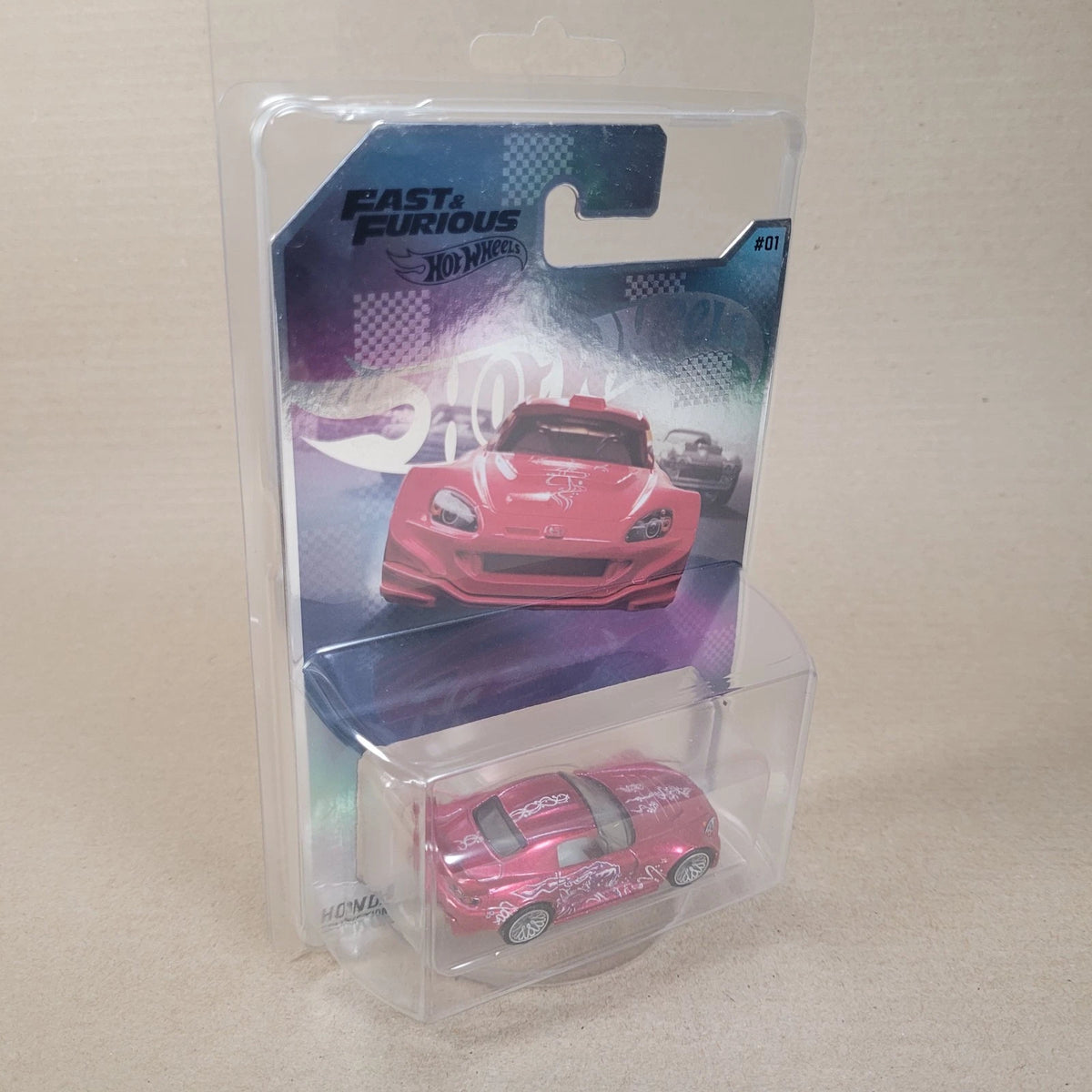 Hot Wheels NFTGarage Fast And Furious Nissan Honda S2000 Pink Spectraflame