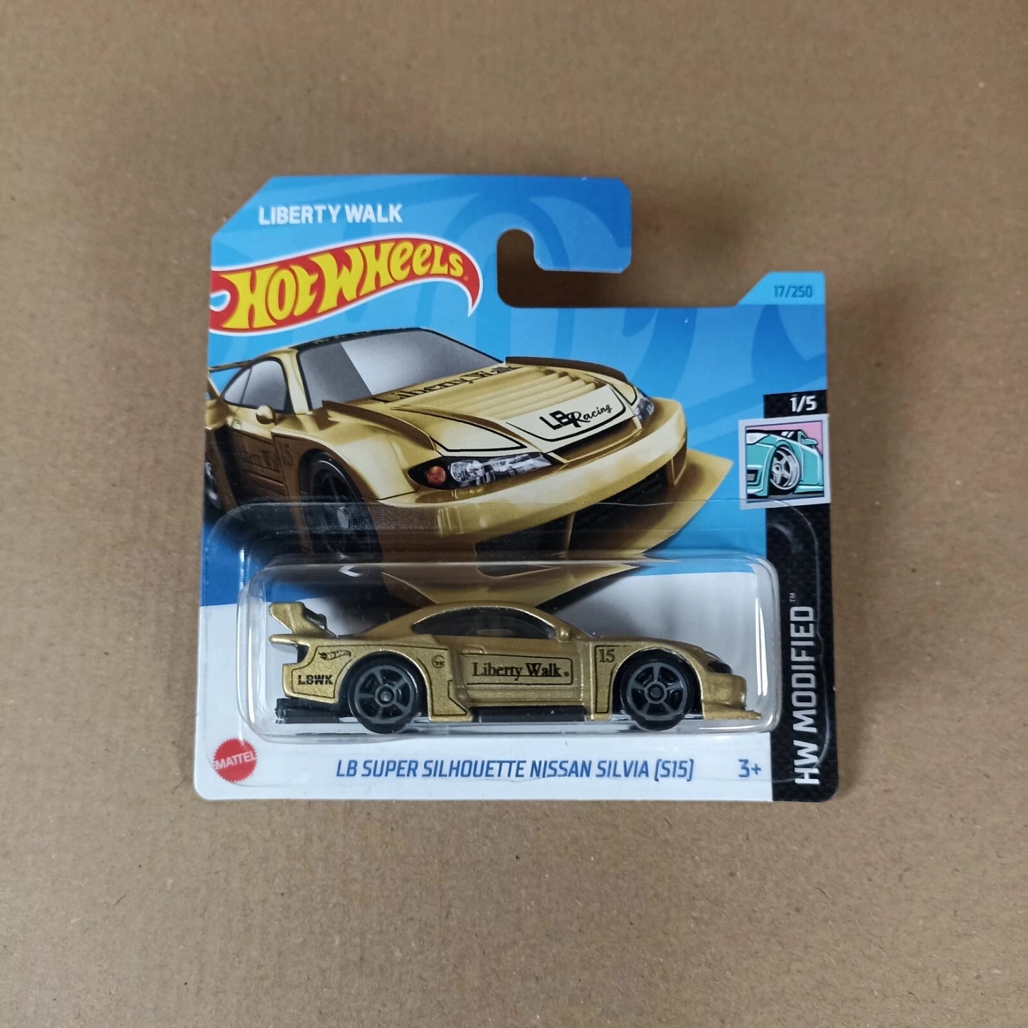 2023 Hot Wheels LB Super Silhouette Nissan Silvia HW Modified Short Card