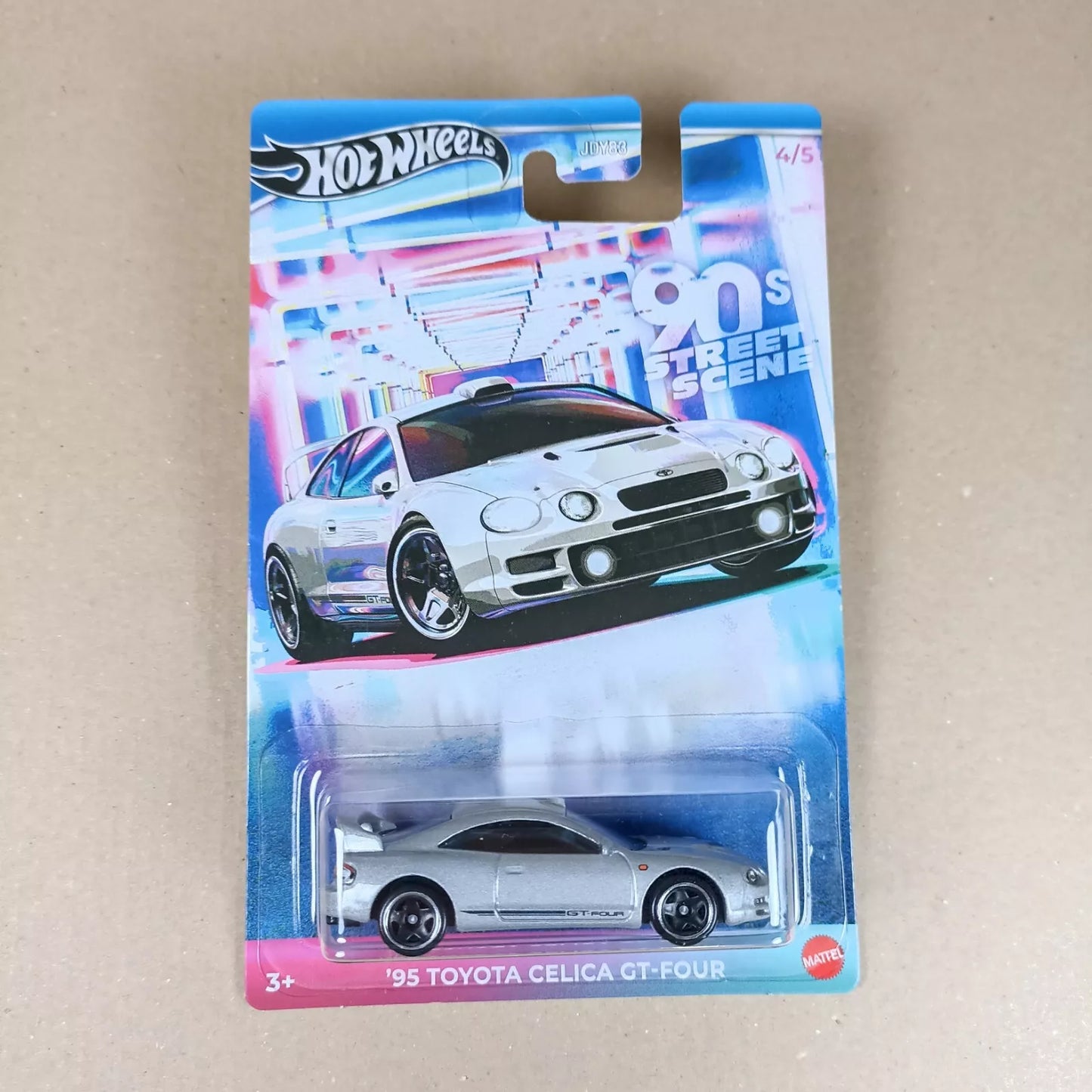 Hot Wheels 90s Street Scene Complete Set Of 5 Car - Mitsubishi Nissan Celica JDY83