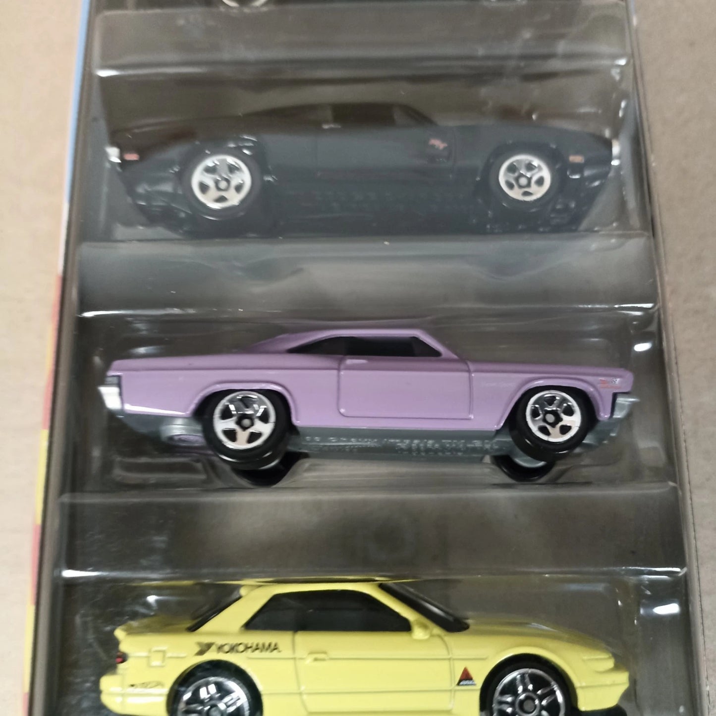 2025 Hot Wheels Fast And Furious 5 Pack GT3 RS Silvia Charger Impala Cuda