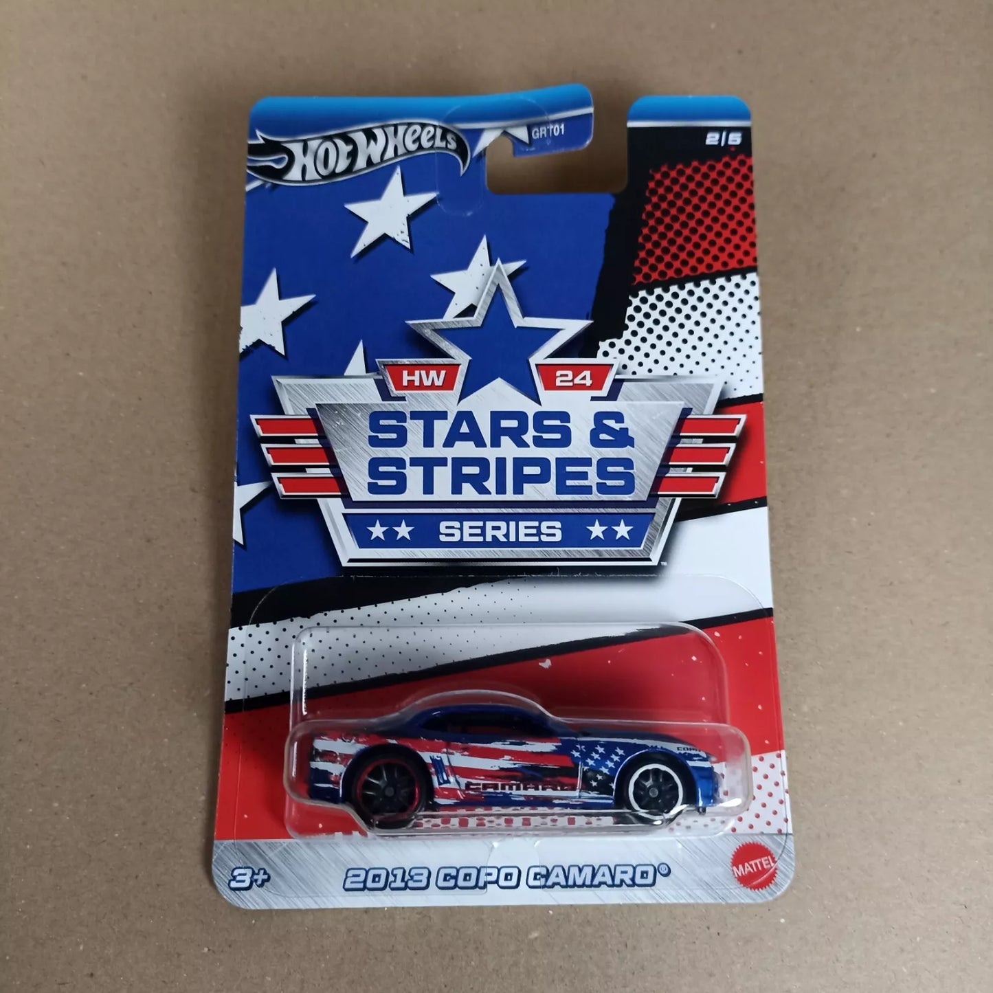 Hot Wheels Stars And Stripes Series - 2024 - Complete Full Set Of 5 GRT01