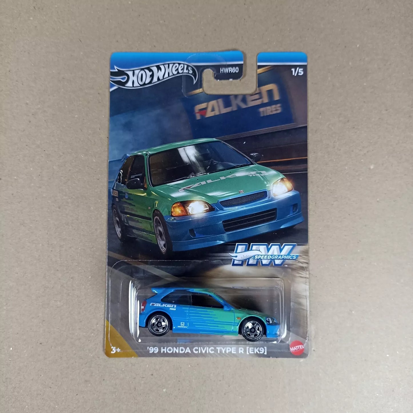 Hot Wheels HW Speed Graphics Complete Set Of 5 2024 - Honda Porsche Mazda HWR60