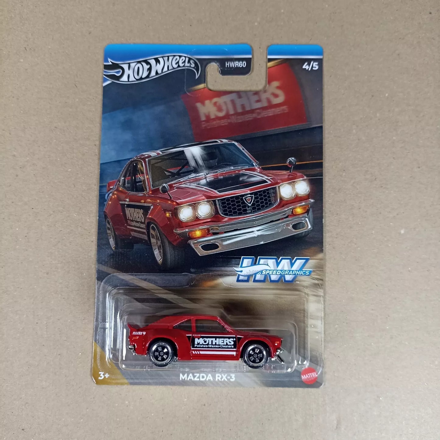 Hot Wheels HW Speed Graphics Complete Set Of 5 2024 - Honda Porsche Mazda HWR60