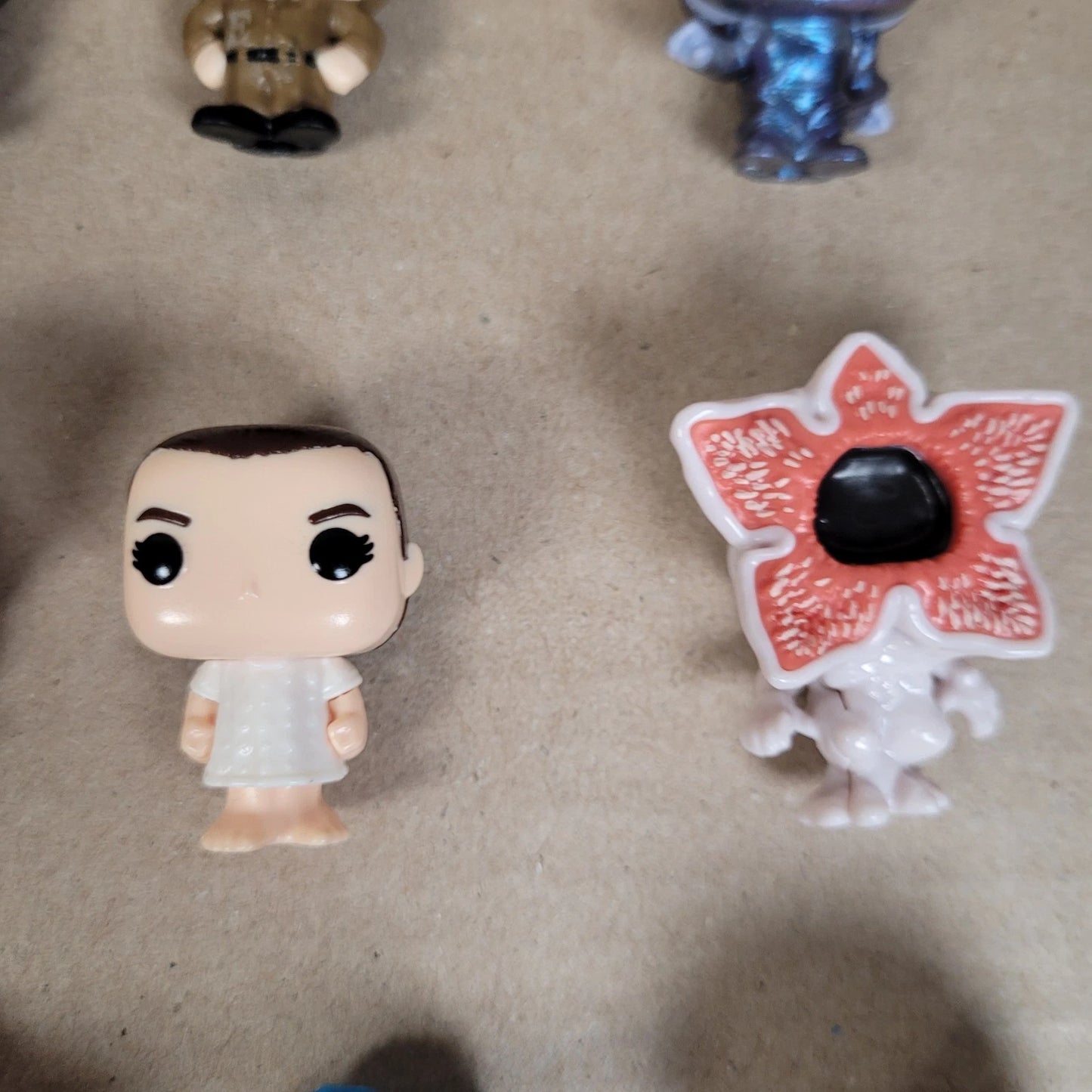 Kinder Joy Stranger Things Funko Pop Full Set Complete With Will Mini Figure