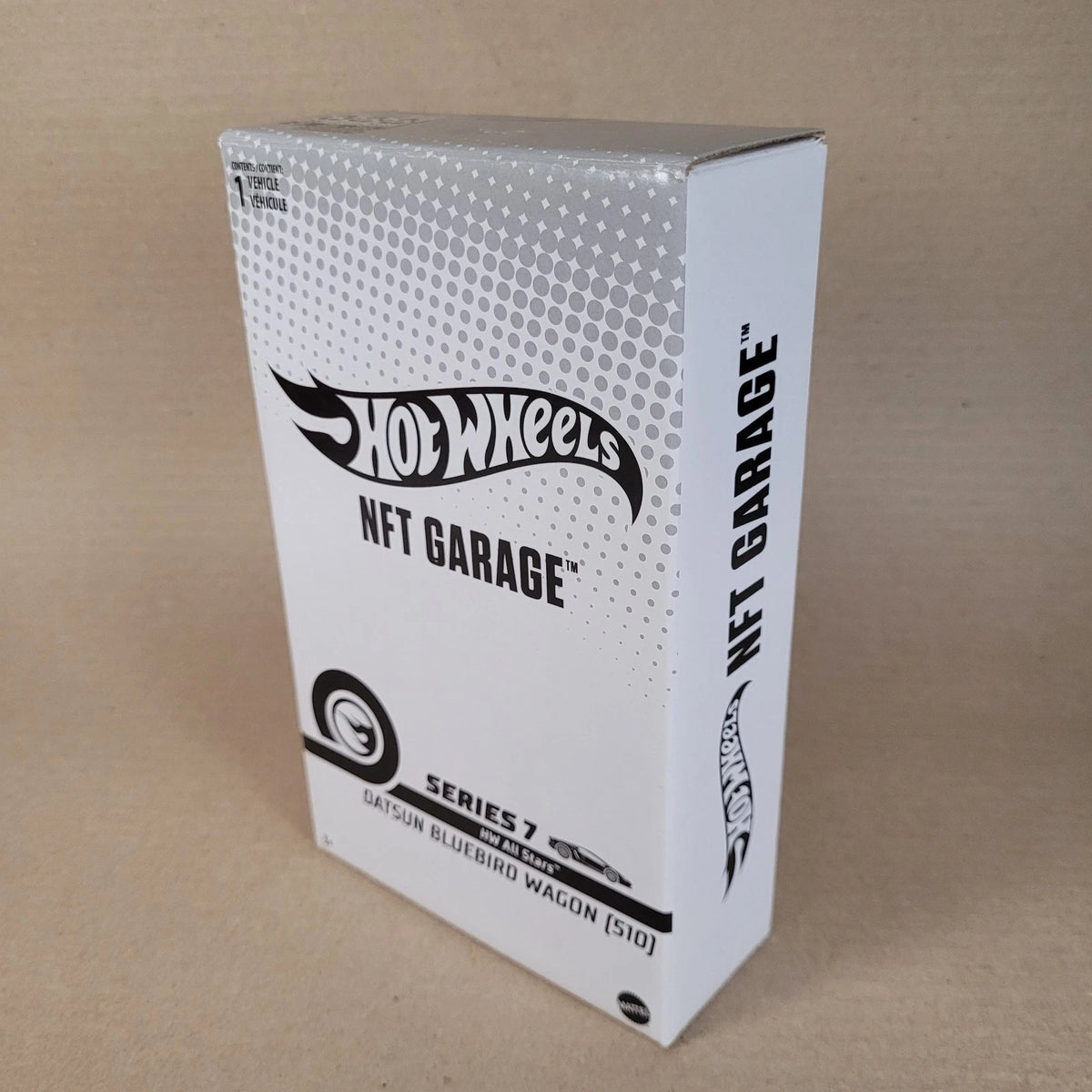 Hot Wheels NFTGarage Datsun Bluebird Wagon 510 Green
