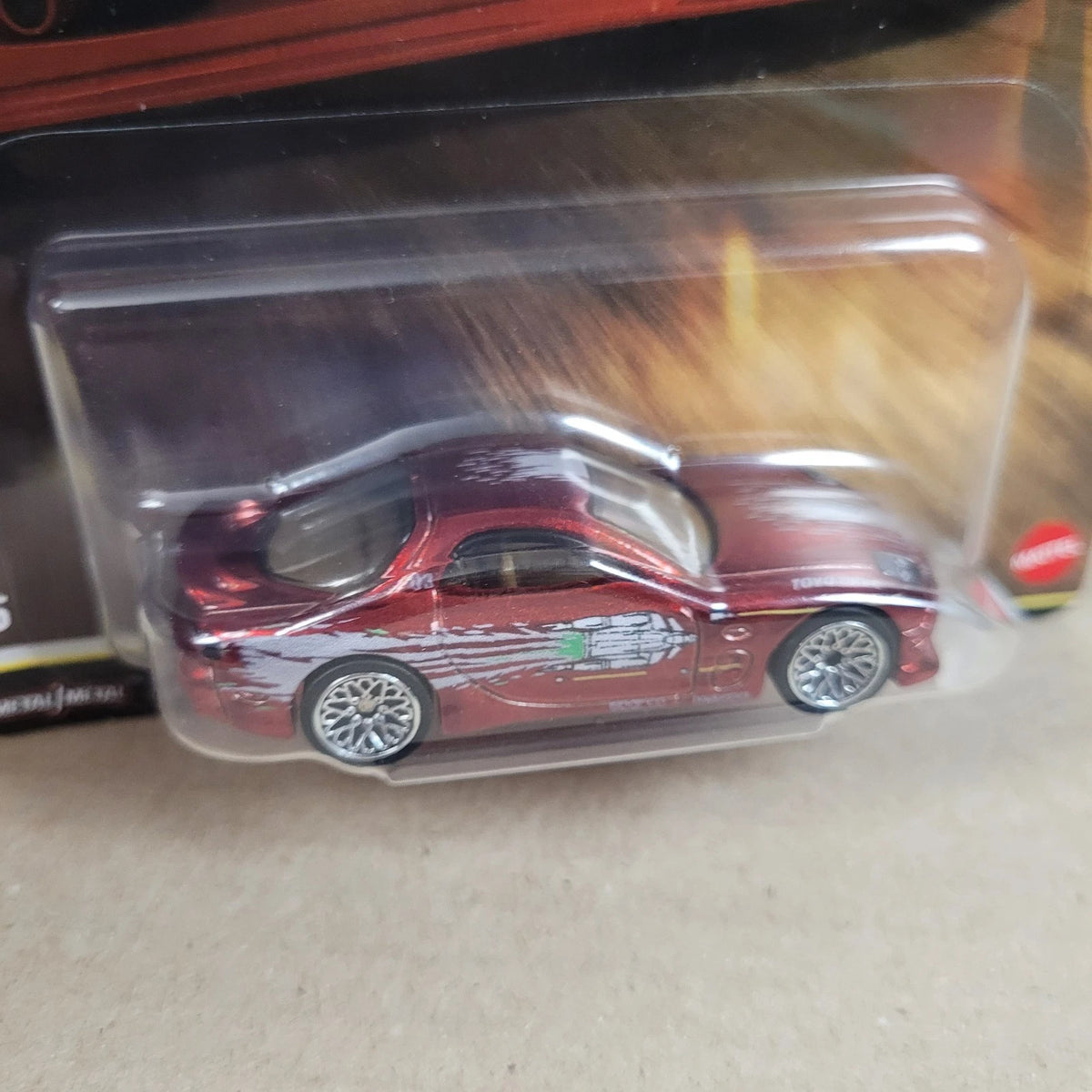 Hot Wheels 2026 Fast and Furious Premium 1995 Mazda RX-7 Chase Red