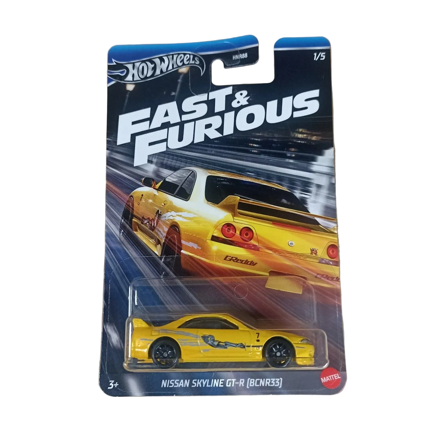 Hot Wheels Nissan Skyline GT-R BCNR33 Fast And Furious Racing Series 2024
