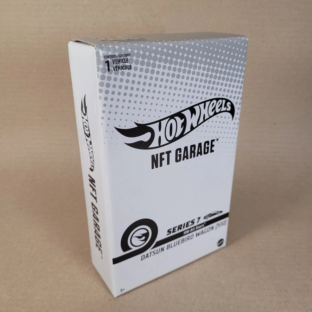 Hot Wheels NFTGarage Datsun Bluebird Wagon 510 Green
