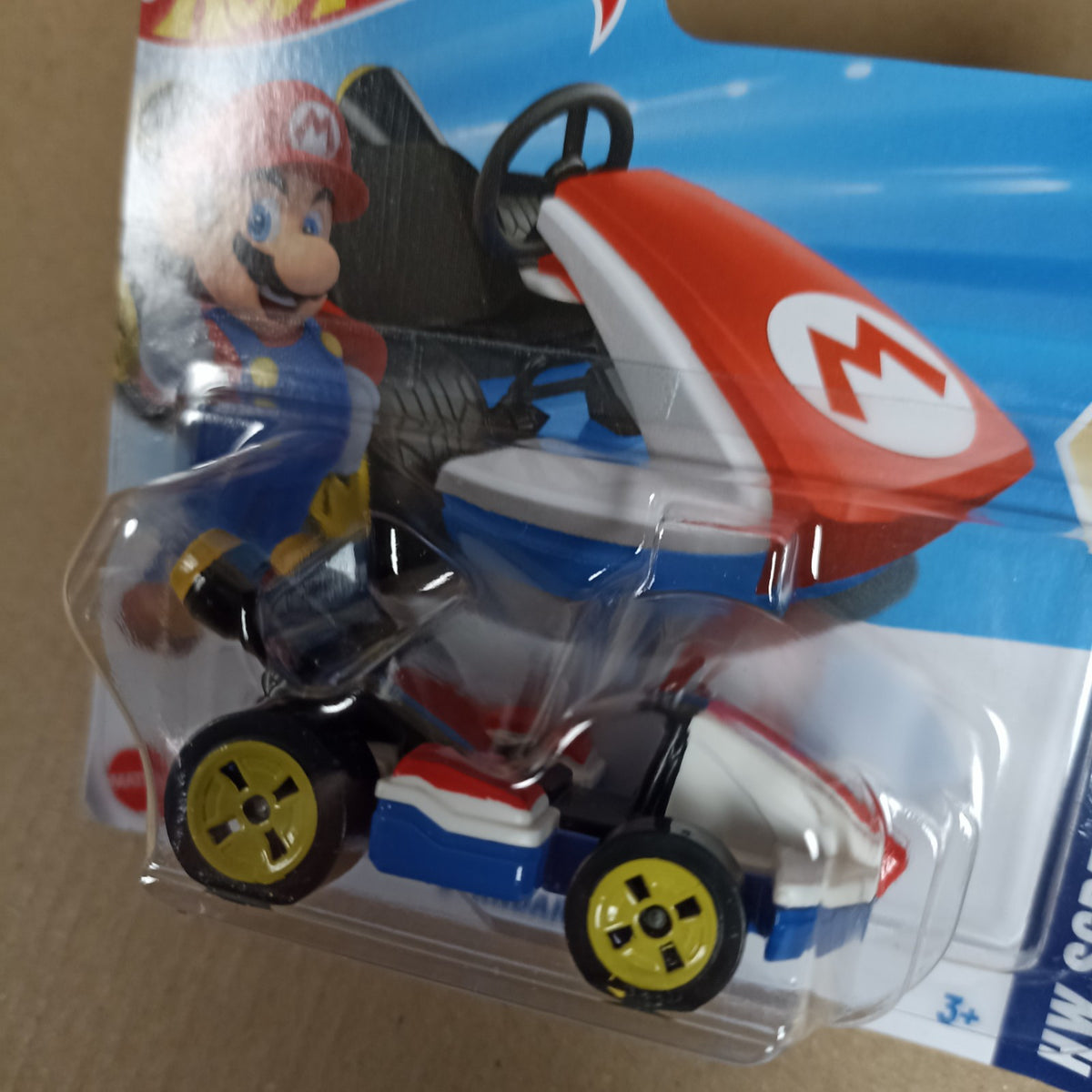 Hot Wheels Mario Standard Kart #30 HW Screen Time 2025 Short Card