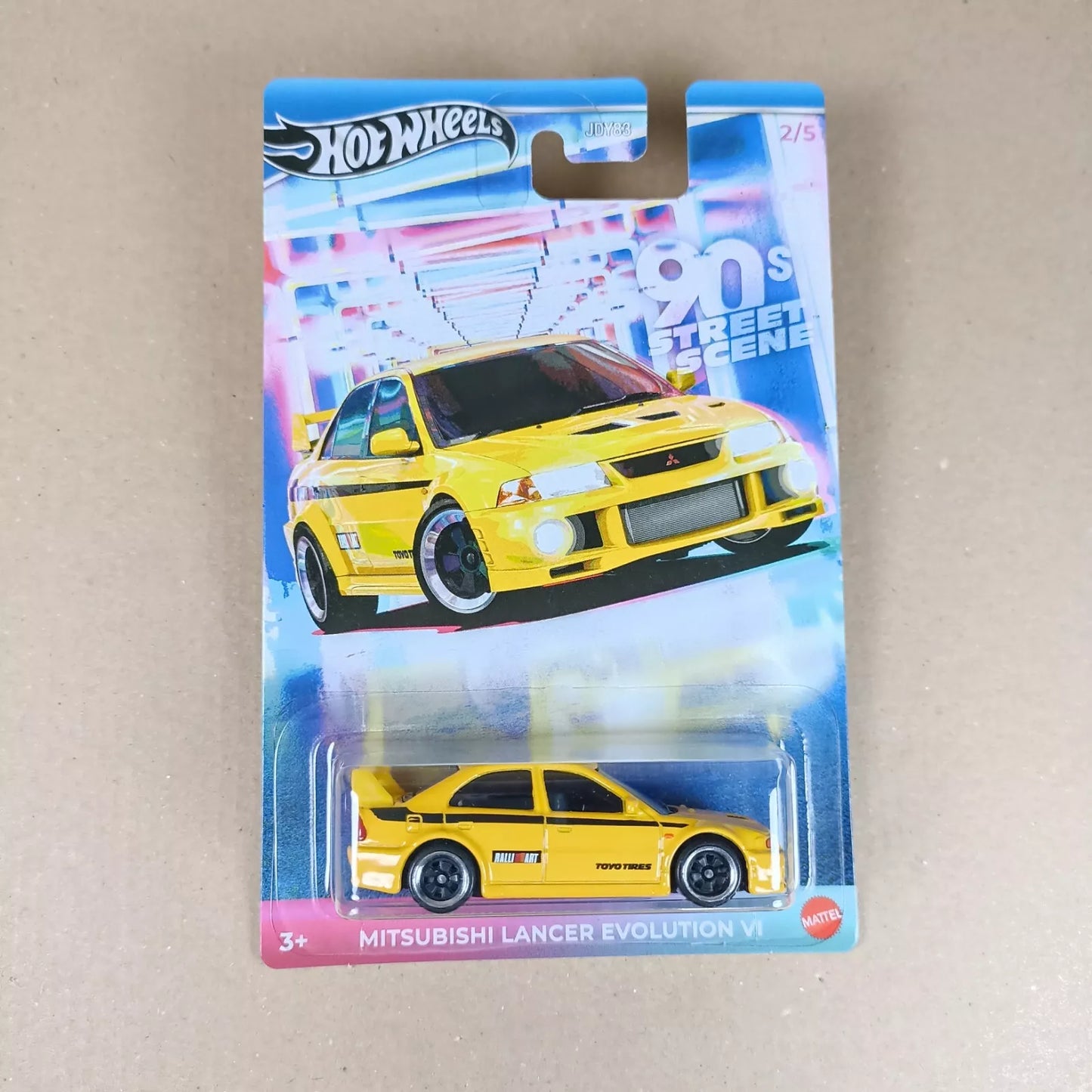 Hot Wheels 90s Street Scene Complete Set Of 5 Car - Mitsubishi Nissan Celica JDY83