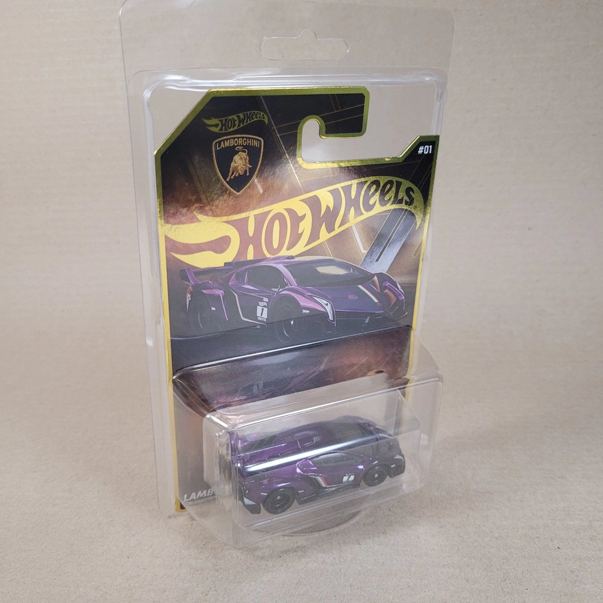 Hot Wheels NFTGarage Lamborghini Veneno Purple (See Picture)