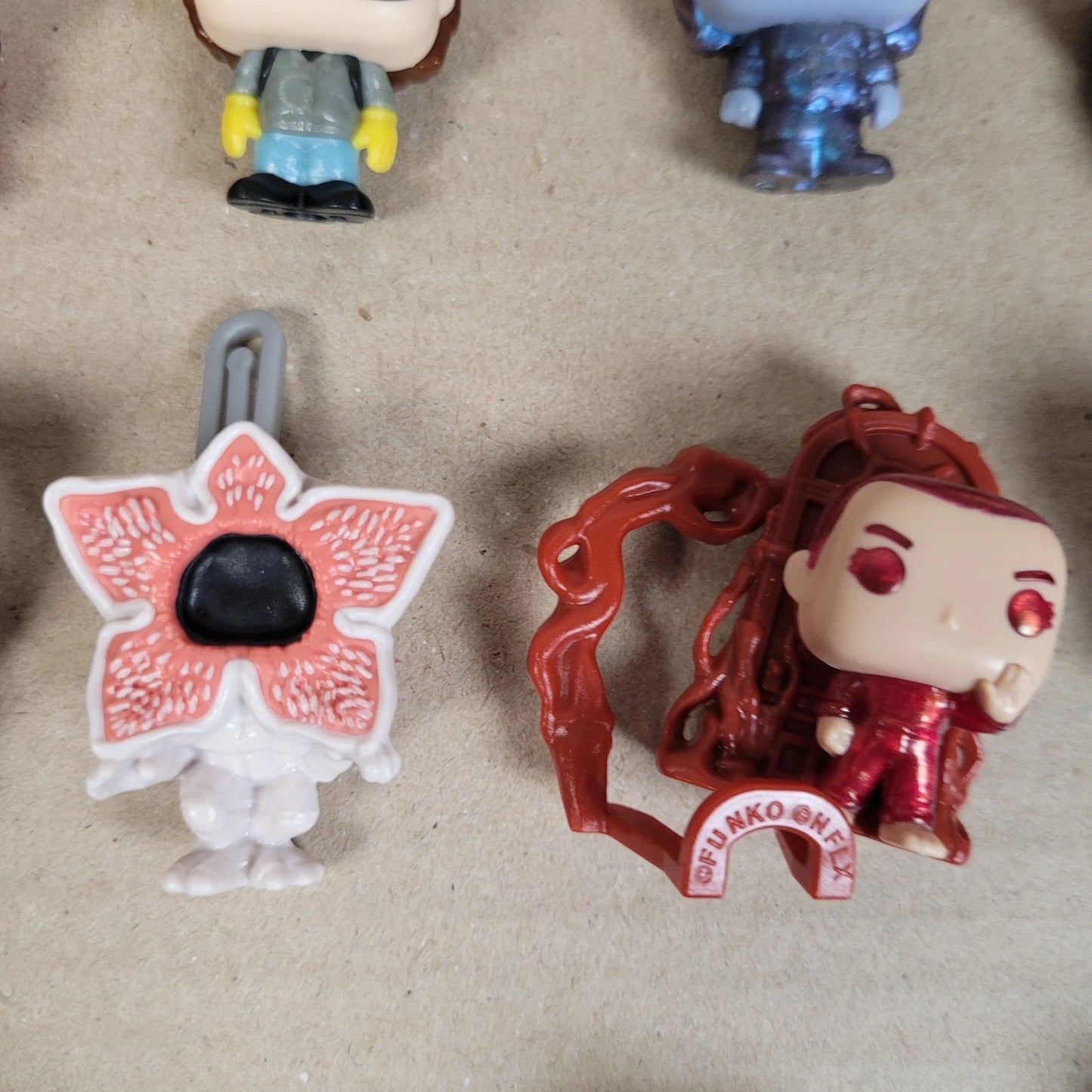 Kinder Joy Stranger Things Funko Pop Full Set Complete With Will Mini Figure