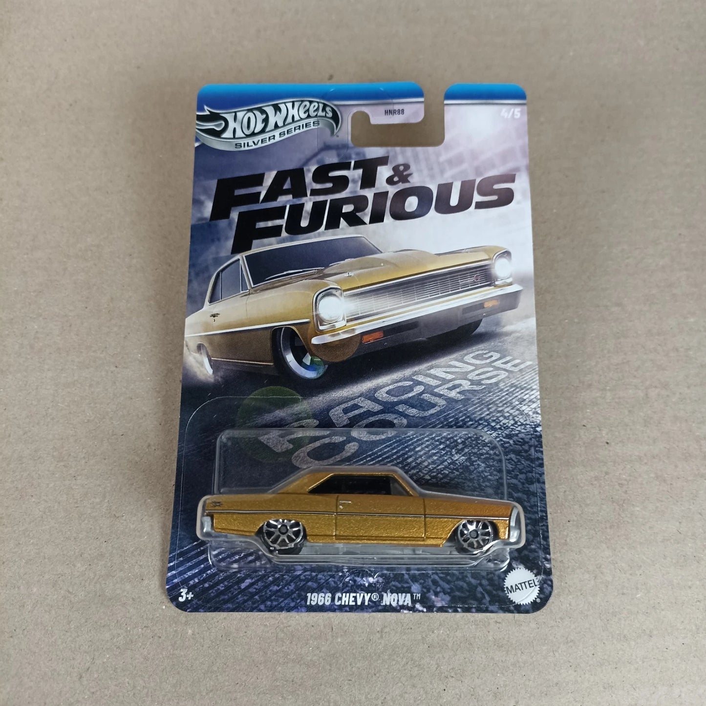 Hot Wheels Silver Series Fast & Furious Set Of 5 Racing Course 2025 HNR88