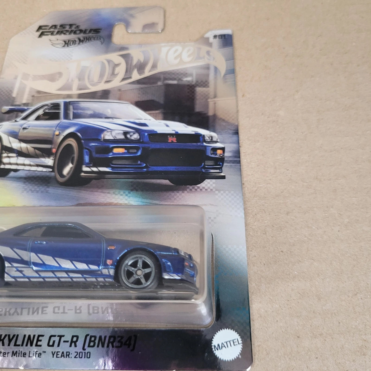 Hot Wheels NFTGarage Fast And Furious Nissan Skyline GT-R BNR34