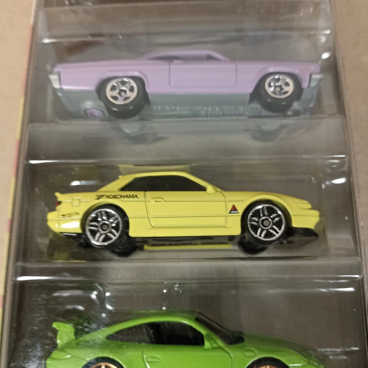 2025 Hot Wheels Fast And Furious 5 Pack GT3 RS Silvia Charger Impala Cuda