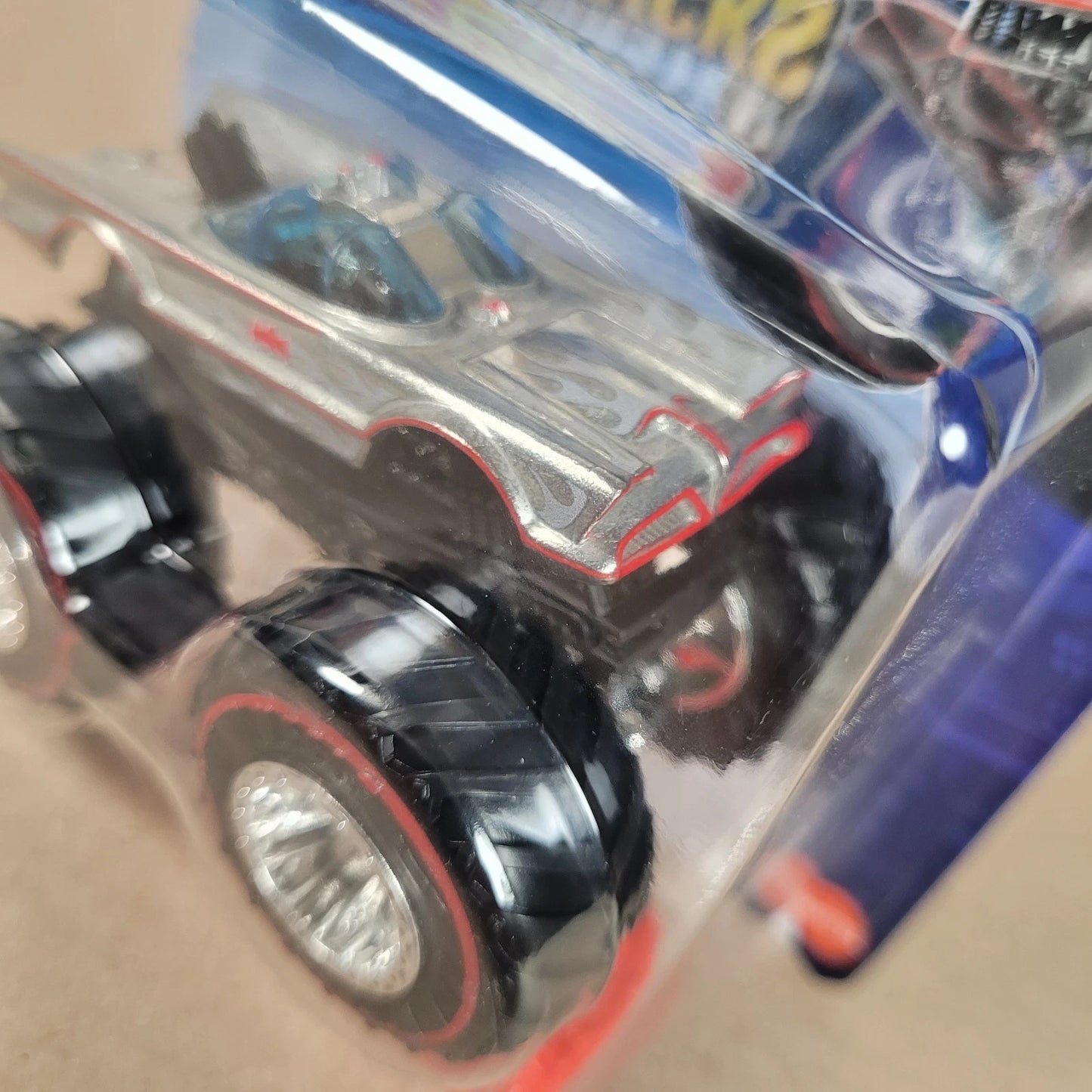 2025 Hot Wheels Monster Trucks Treasure Hunt Batman Batmobile ZAMAC TV Series FYJ44