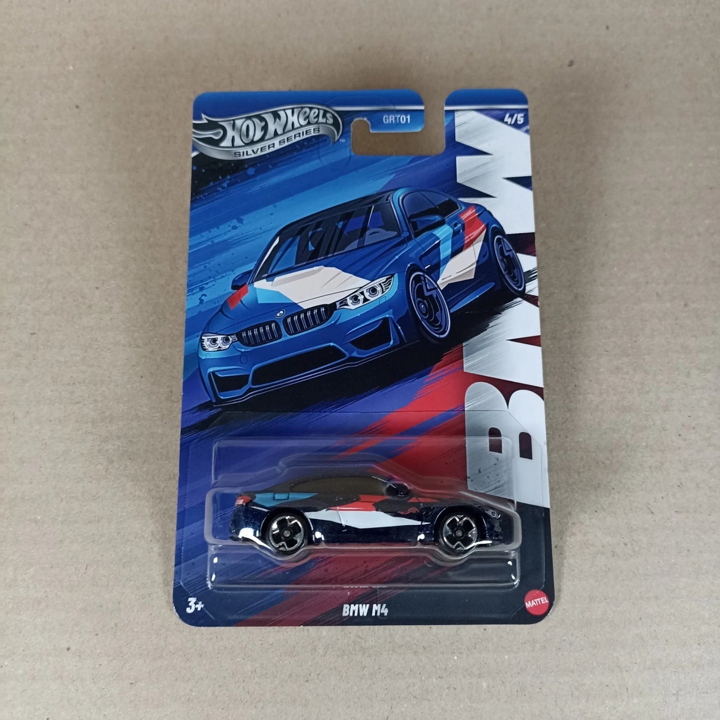 Hot Wheels BMW 2025 Silver Series Complete Set Of 5 M1 M2 M3 M4 M5 GRT01