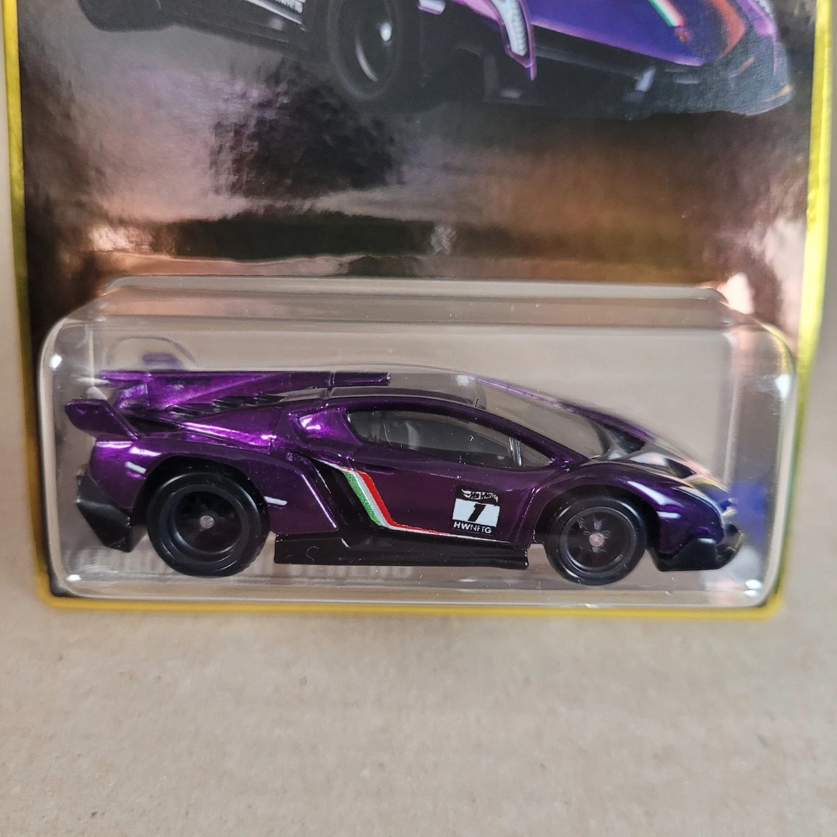 Hot Wheels NFTGarage Lamborghini Veneno Purple (See Picture)