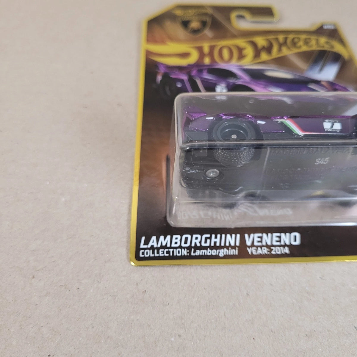 Hot Wheels NFTGarage Lamborghini Veneno Purple (See Picture)