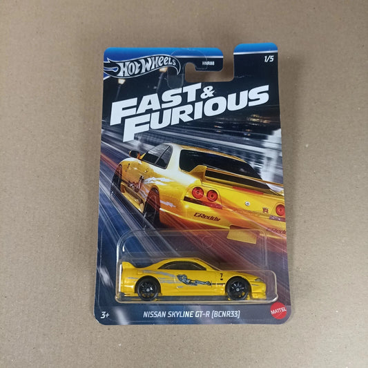 Hot Wheels Nissan Skyline GT-R BCNR33 Fast And Furious Racing Series 2024