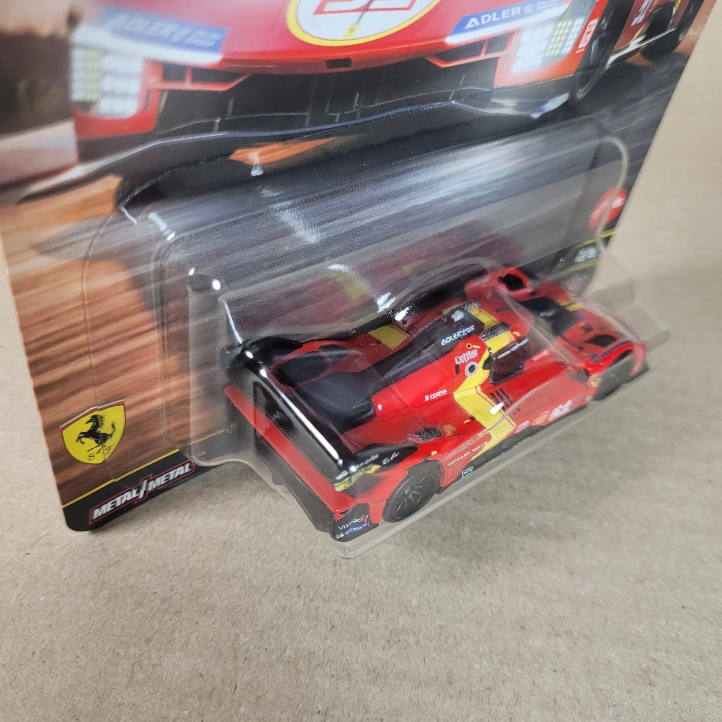 2025 Hot Wheels Lot 2x La Ferrari + Ferrari 499P Eurospeed Circuit Legends Red