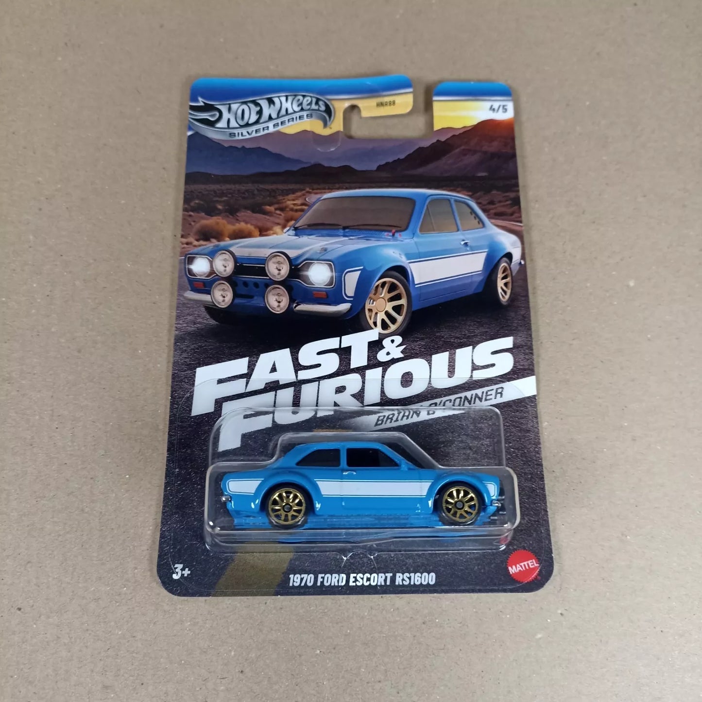 Hot Wheels Fast And Furious Brian O'Conner New Full Set - Supra Eclipse Skyline HNR88