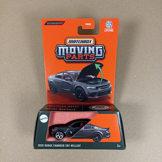Matchbox Moving Parts 2020 Dodge Charger SRT Hellcat 2025 Grey