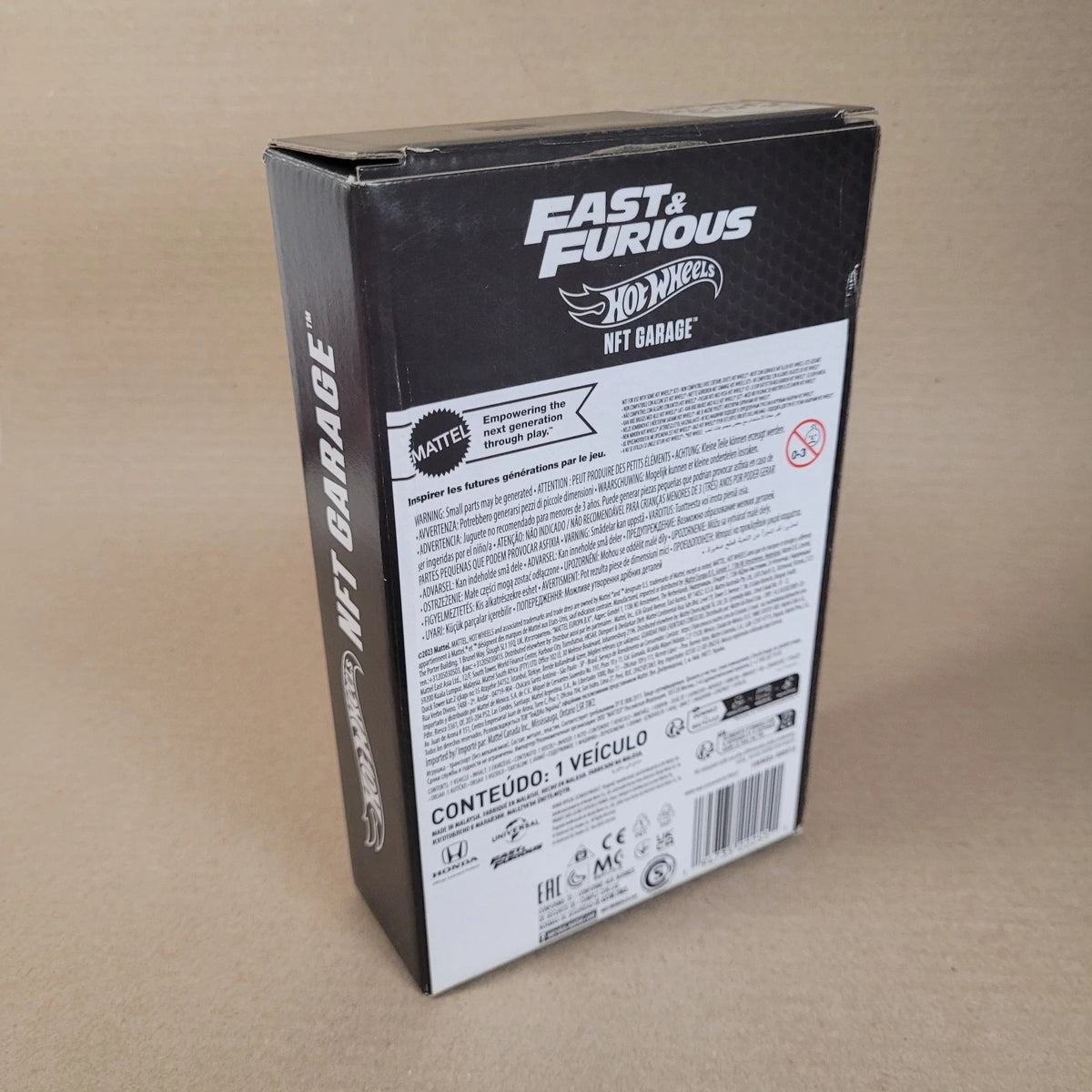 Hot Wheels NFTGarage Fast And Furious Nissan Honda S2000 Pink Spectraflame