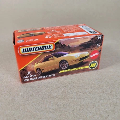 2026 Matchbox Power Grabs – 1997 Acura Integra Type R Yellow Super Chase