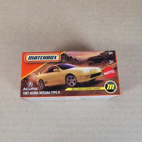 2026 Matchbox Power Grabs – 1997 Acura Integra Type R Yellow Super Chase